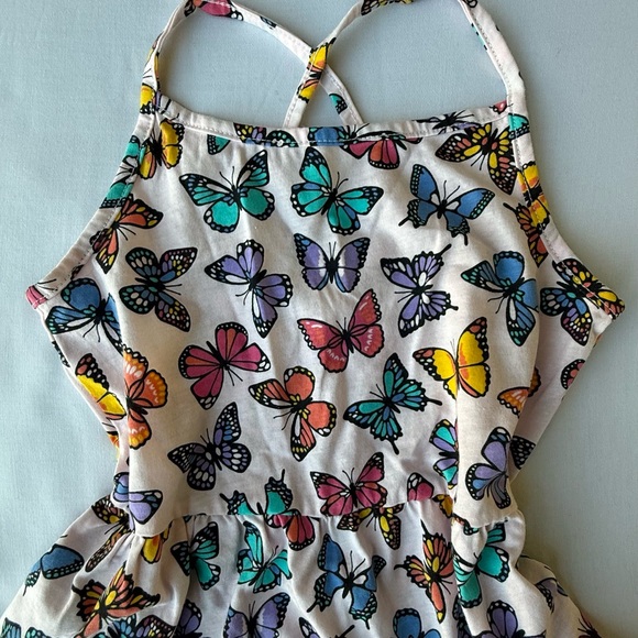 The Children's Place Multicolor Butterfly Print Dress - Picture 3 of 5